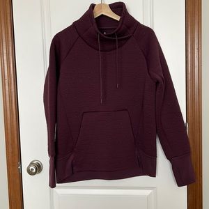 Athleta mock-neck sweatshirt, S